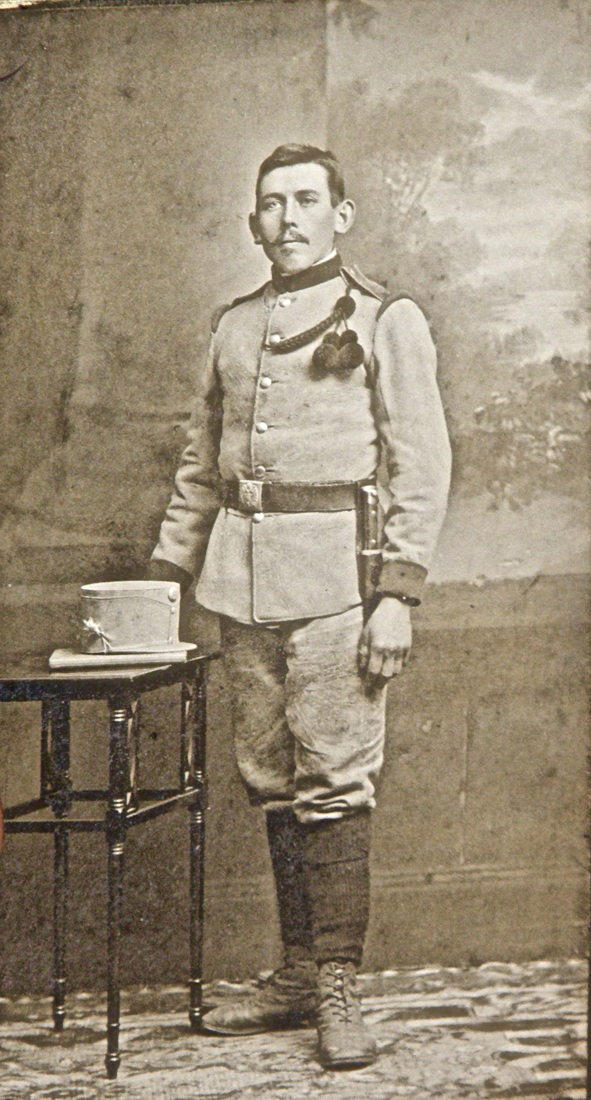 Václav Kettner z č.3 v rakouské uniformě
