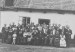 25.9.1923 - Václav Kettner (nar.1892 v Borku č.19) a Marie Hálová (nar.1896 ve Křenku č.14) na dvoře v Borku č.3